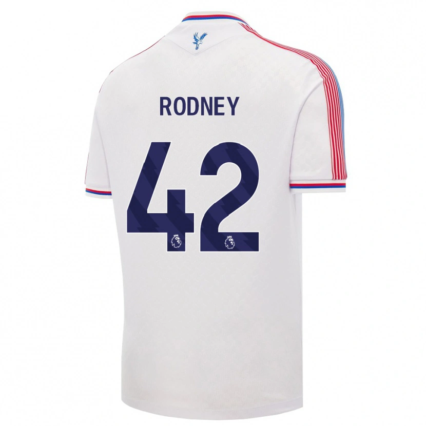 Danxen Kobiety Kaden Rodney #42 Biały Czerwony Niebieski Domowa Koszulka 2026/27 Koszulki Klubowe