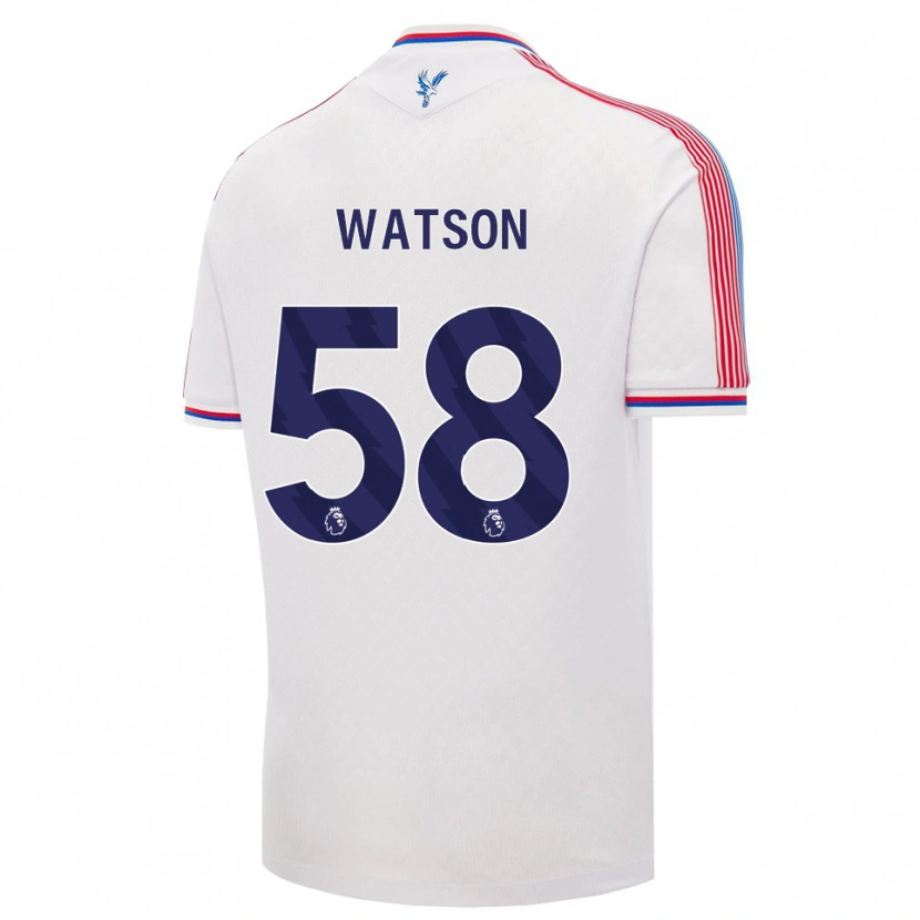 Danxen Kobiety Noah Watson #58 Biały Czerwony Niebieski Domowa Koszulka 2026/27 Koszulki Klubowe