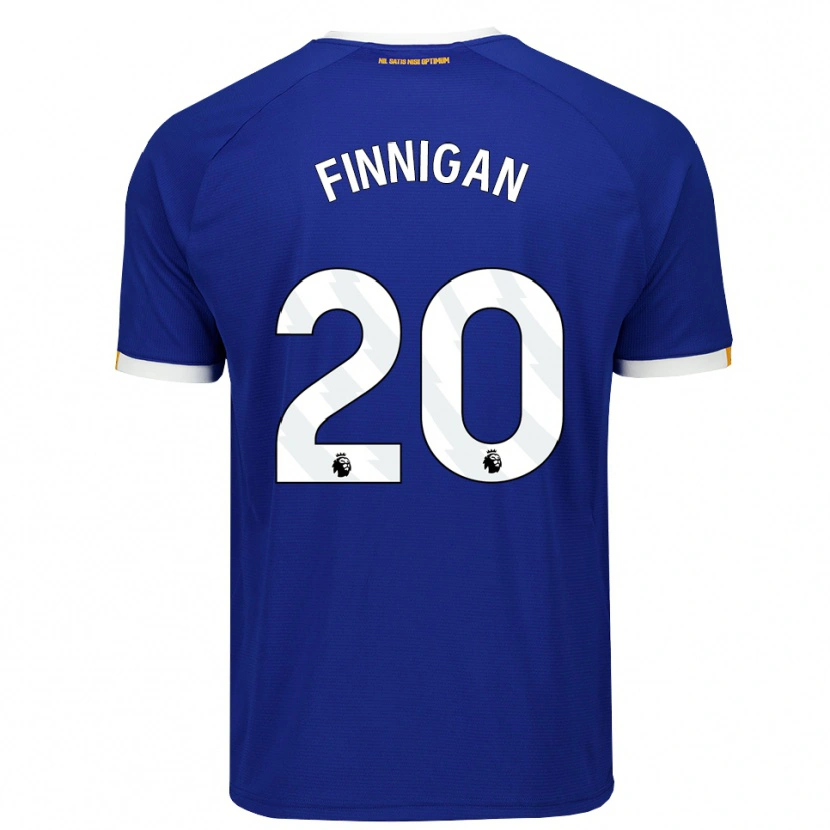 Danxen Kobiety Megan Finnigan #20 Niebieski Biały Żółty Domowa Koszulka 2026/27 Koszulki Klubowe