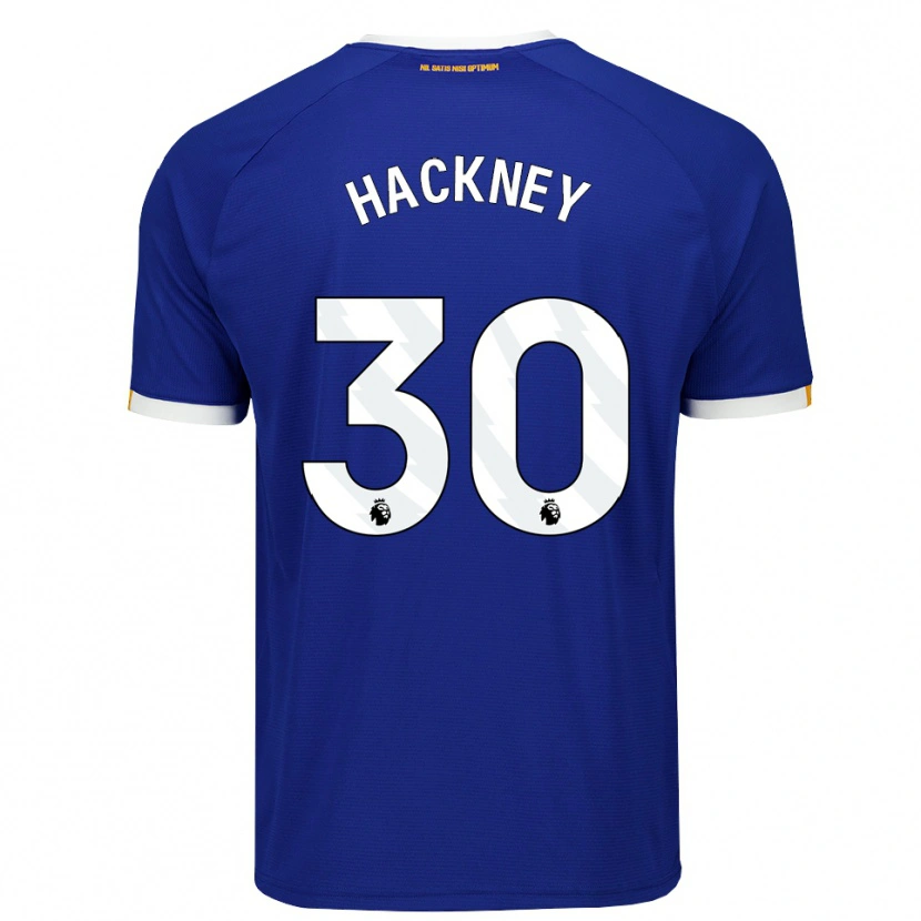 Danxen Kobiety Hayden Hackney #30 Niebieski Biały Żółty Domowa Koszulka 2026/27 Koszulki Klubowe