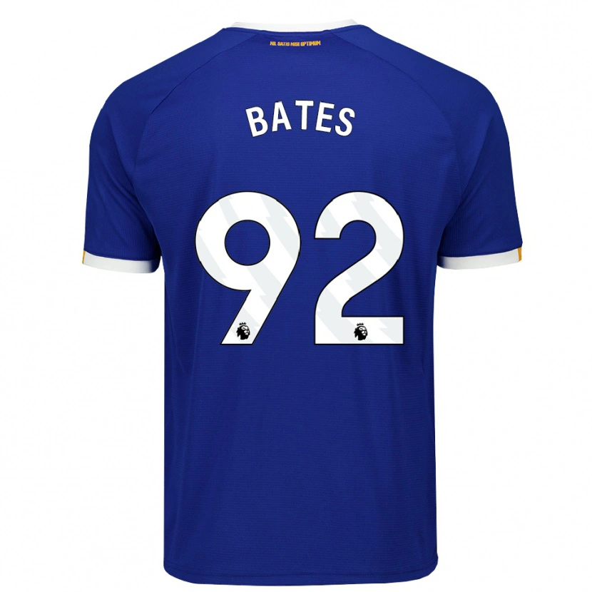 Danxen Kobiety Callum Bates #92 Niebieski Biały Żółty Domowa Koszulka 2026/27 Koszulki Klubowe
