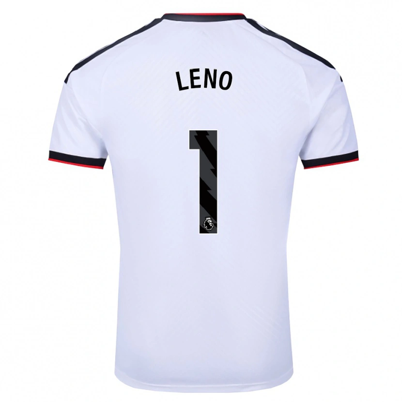Danxen Kobiety Bernd Leno #1 Biały Czarny Czerwony Domowa Koszulka 2026/27 Koszulki Klubowe