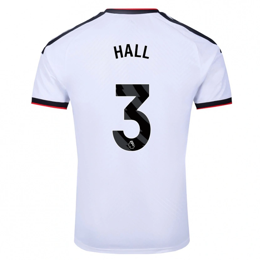 Danxen Kobiety Marcel Hall #3 Biały Czarny Czerwony Domowa Koszulka 2026/27 Koszulki Klubowe