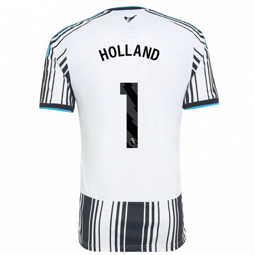 Danxen Kobiety Oliver Holland #1 Błękitny Czarny Biały Domowa Koszulka 2026/27 Koszulki Klubowe