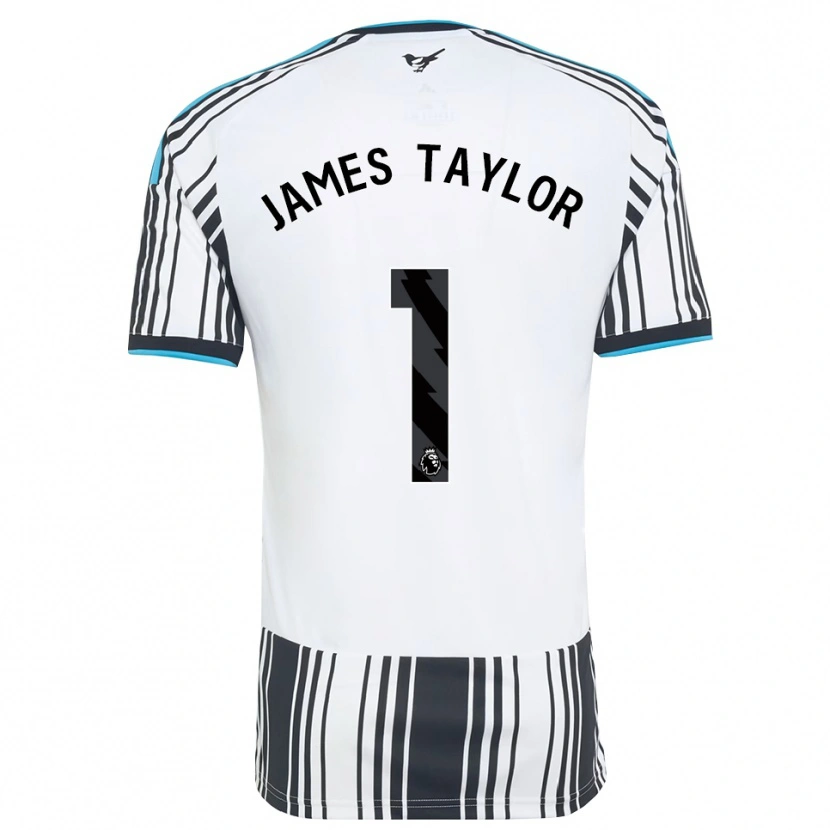 Danxen Kobiety James Taylor #1 Błękitny Czarny Biały Domowa Koszulka 2026/27 Koszulki Klubowe