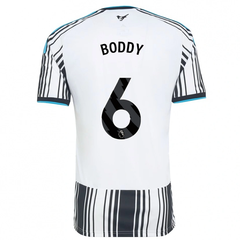Danxen Kobiety Elysia Boddy #6 Błękitny Czarny Biały Domowa Koszulka 2026/27 Koszulki Klubowe