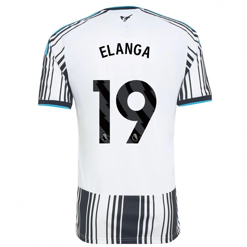 Danxen Kobiety Anthony Elanga #19 Błękitny Czarny Biały Domowa Koszulka 2026/27 Koszulki Klubowe