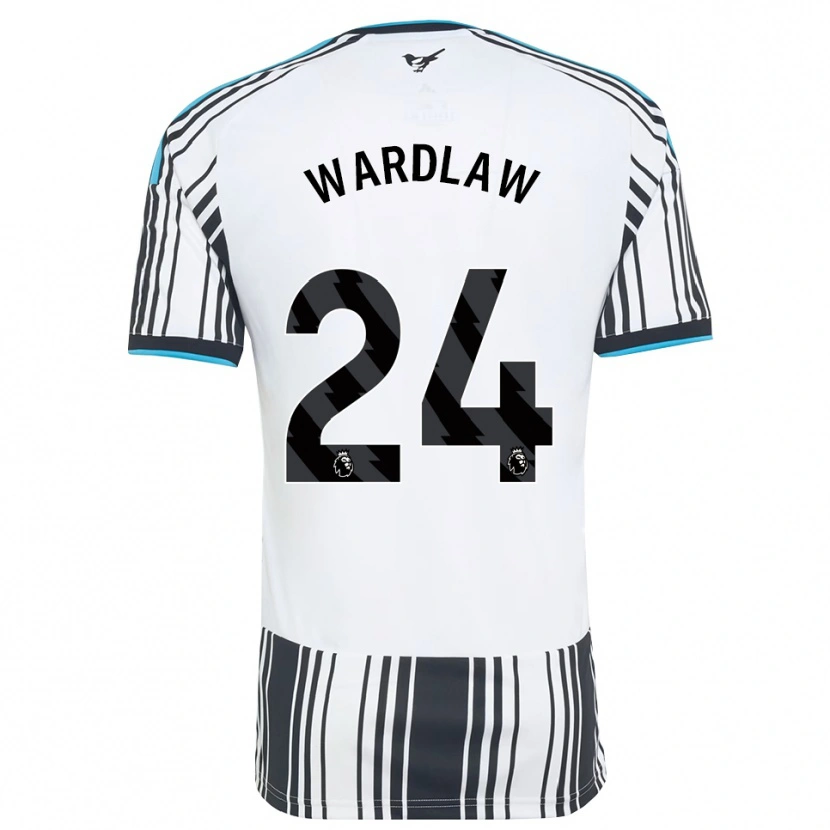 Danxen Kobiety Charlotte Wardlaw #24 Błękitny Czarny Biały Domowa Koszulka 2026/27 Koszulki Klubowe