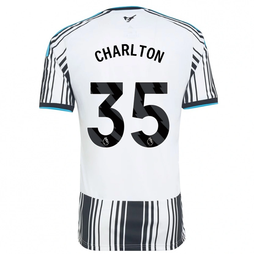 Danxen Kobiety Dylan Charlton #35 Błękitny Czarny Biały Domowa Koszulka 2026/27 Koszulki Klubowe