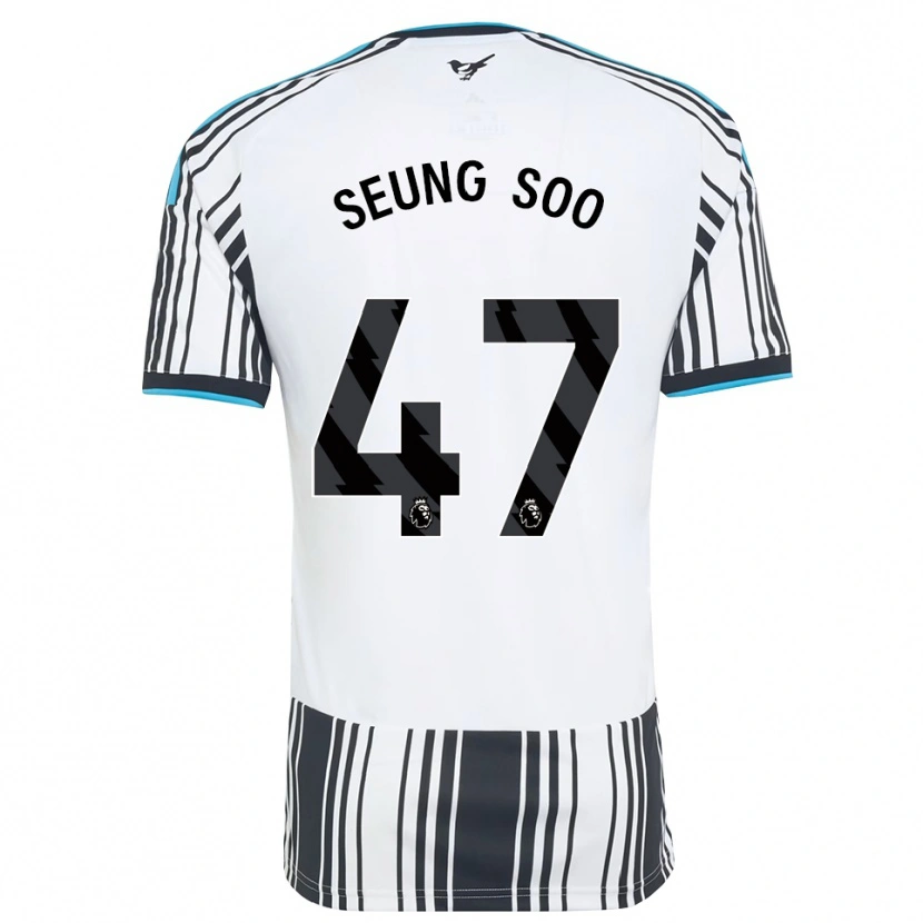 Danxen Kobiety Seung-Soo Park #47 Błękitny Czarny Biały Domowa Koszulka 2026/27 Koszulki Klubowe