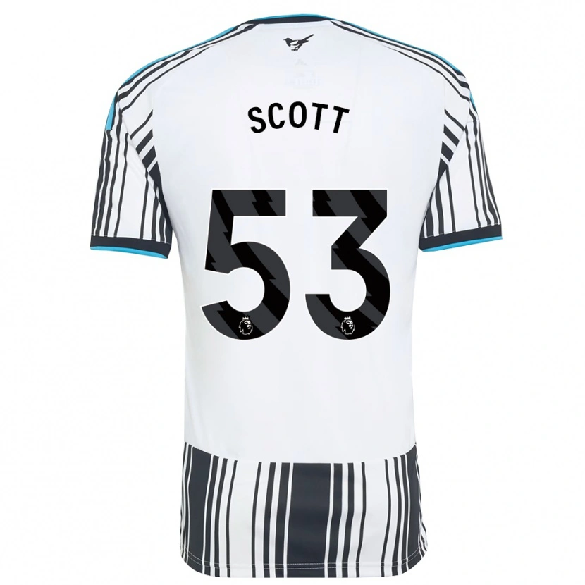 Danxen Kobiety Joshua Scott #53 Błękitny Czarny Biały Domowa Koszulka 2026/27 Koszulki Klubowe
