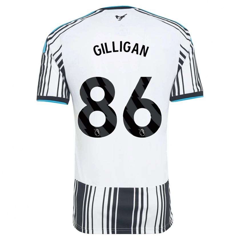 Danxen Kobiety Luke Gilligan #86 Błękitny Czarny Biały Domowa Koszulka 2026/27 Koszulki Klubowe