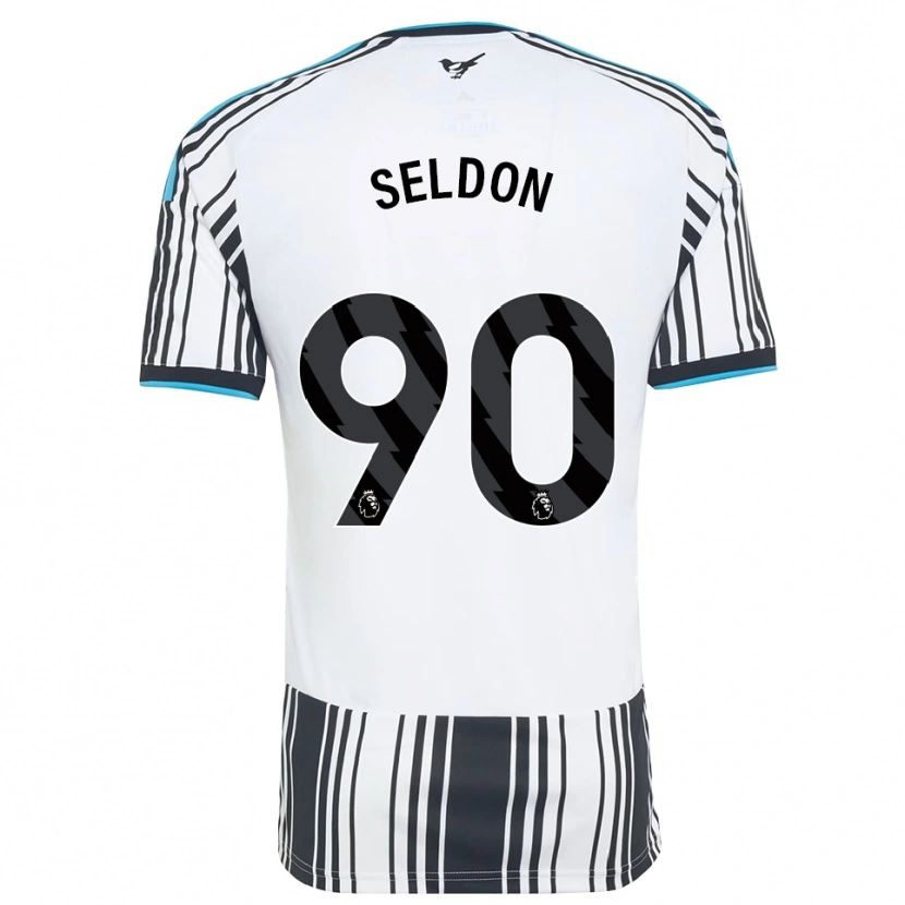 Danxen Kobiety Alfie Seldon #90 Błękitny Czarny Biały Domowa Koszulka 2026/27 Koszulki Klubowe