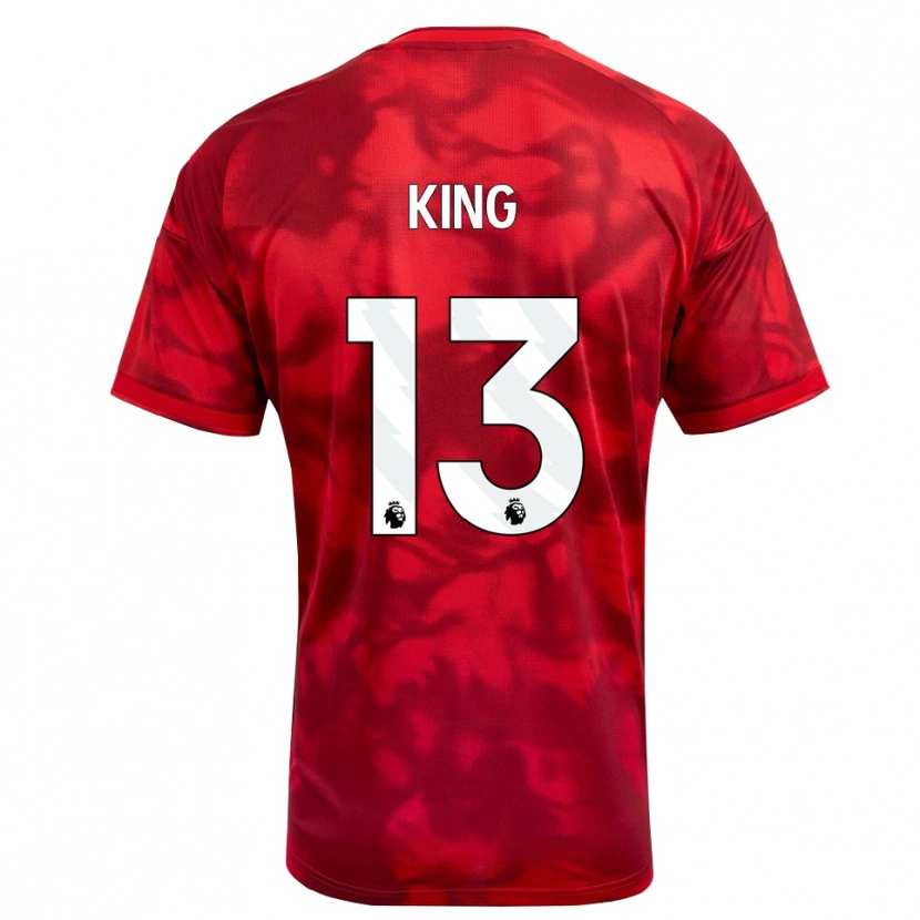 Danxen Kobiety Leo King #13 Karmazynowy Biały Domowa Koszulka 2026/27 Koszulki Klubowe