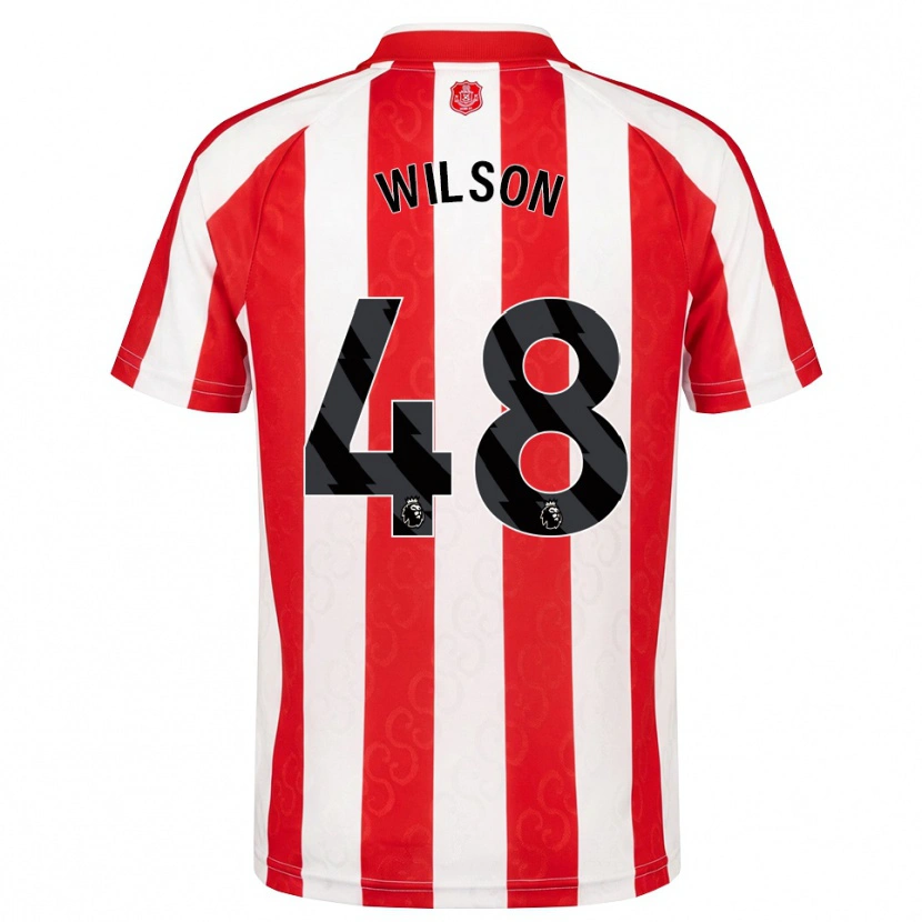 Danxen Kobiety Callum Wilson #48 Czerwony Biały Czarny Domowa Koszulka 2026/27 Koszulki Klubowe