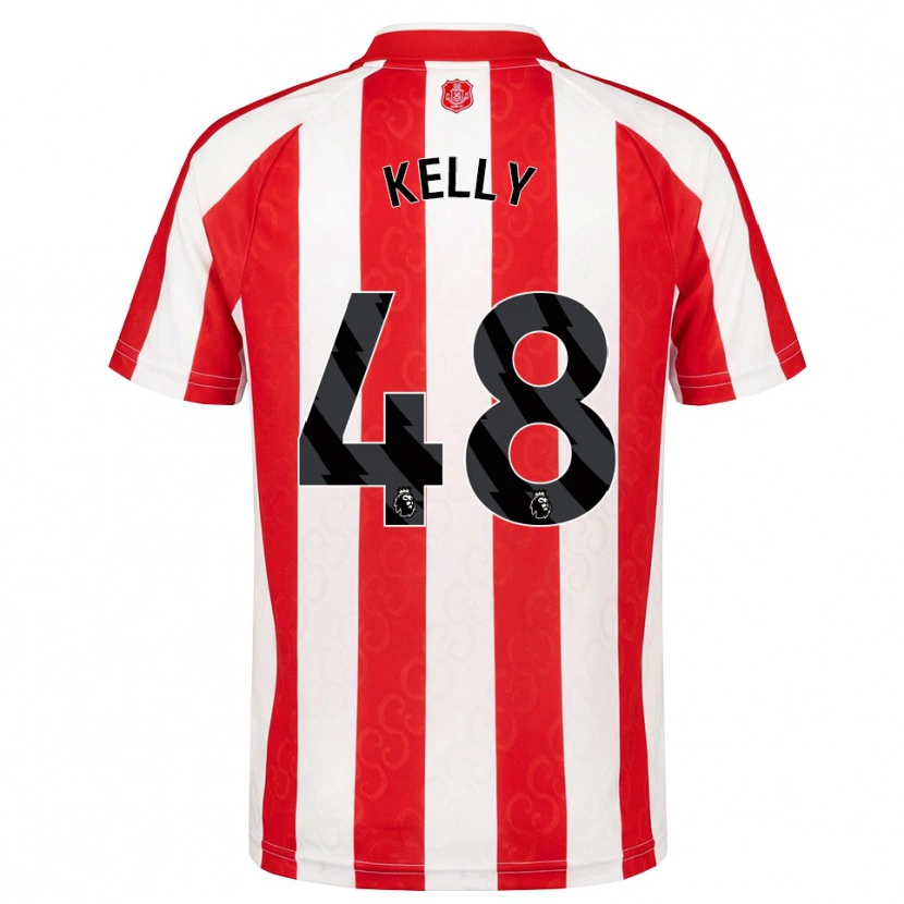 Danxen Kobiety Caden Kelly #48 Czerwony Biały Czarny Domowa Koszulka 2026/27 Koszulki Klubowe