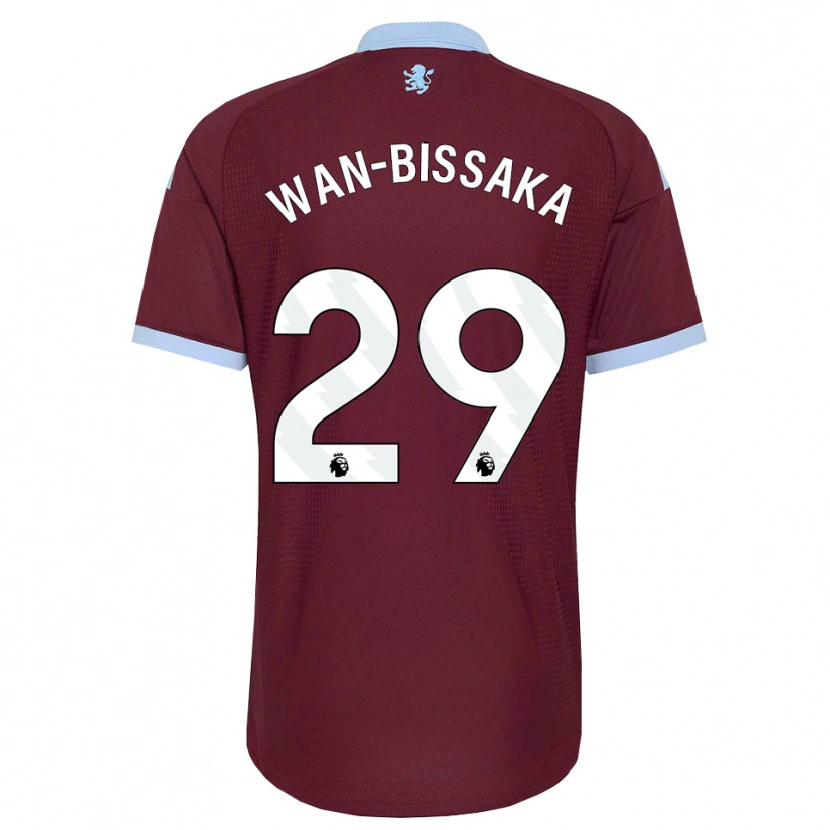 Danxen Kobiety Aaron Wan-Bissaka #29 Niebieski Chaber Bordowy Domowa Koszulka 2026/27 Koszulki Klubowe