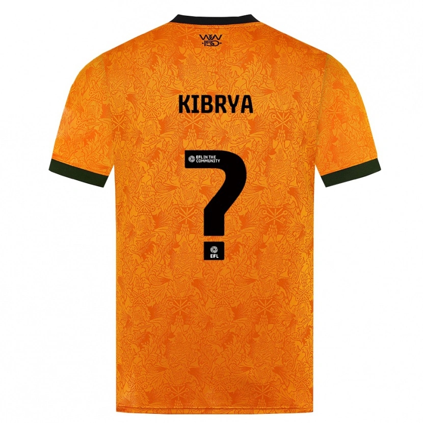 Danxen Kobiety Lucas Kibrya #0 Pomarańczowy Czarny Domowa Koszulka 2026/27 Koszulki Klubowe