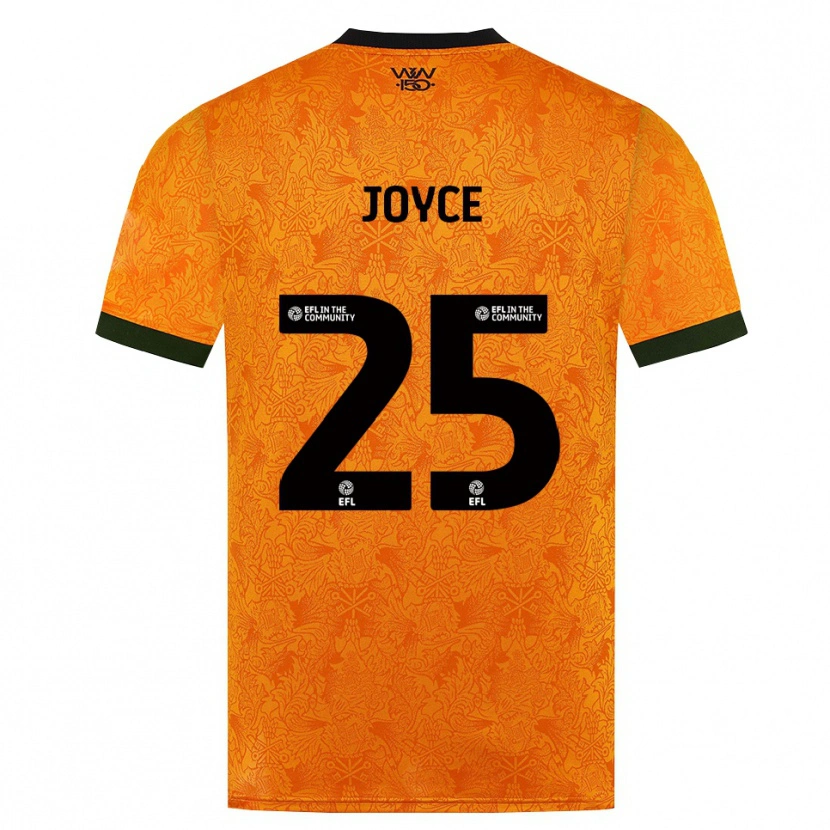 Danxen Kobiety Leonie Joyce #25 Pomarańczowy Czarny Domowa Koszulka 2026/27 Koszulki Klubowe