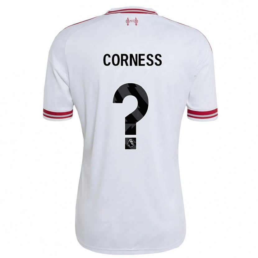 Danxen Kobiety Dominic Corness #0 Czerwony Biały Wyjazdowa Koszulka 2026/27 Koszulki Klubowe