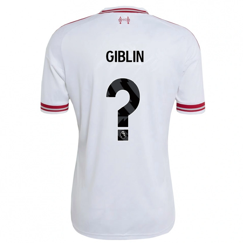 Danxen Kobiety Nathan Giblin #0 Czerwony Biały Wyjazdowa Koszulka 2026/27 Koszulki Klubowe
