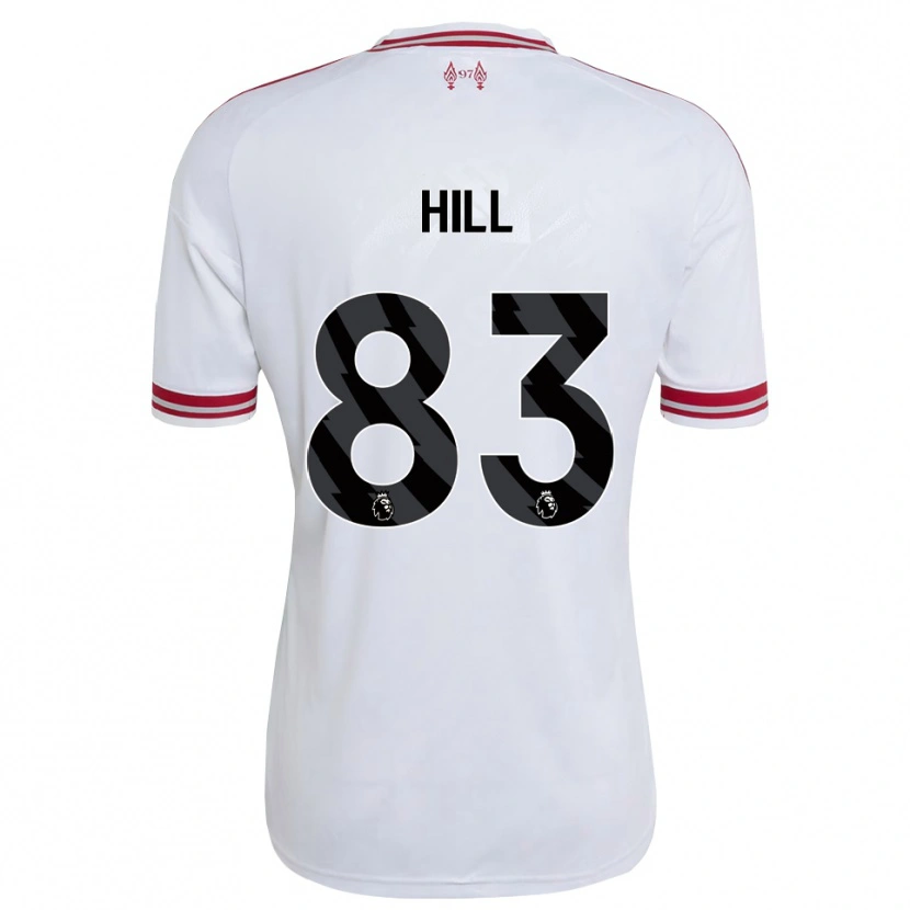 Danxen Kobiety Thomas Hill #83 Czerwony Biały Wyjazdowa Koszulka 2026/27 Koszulki Klubowe