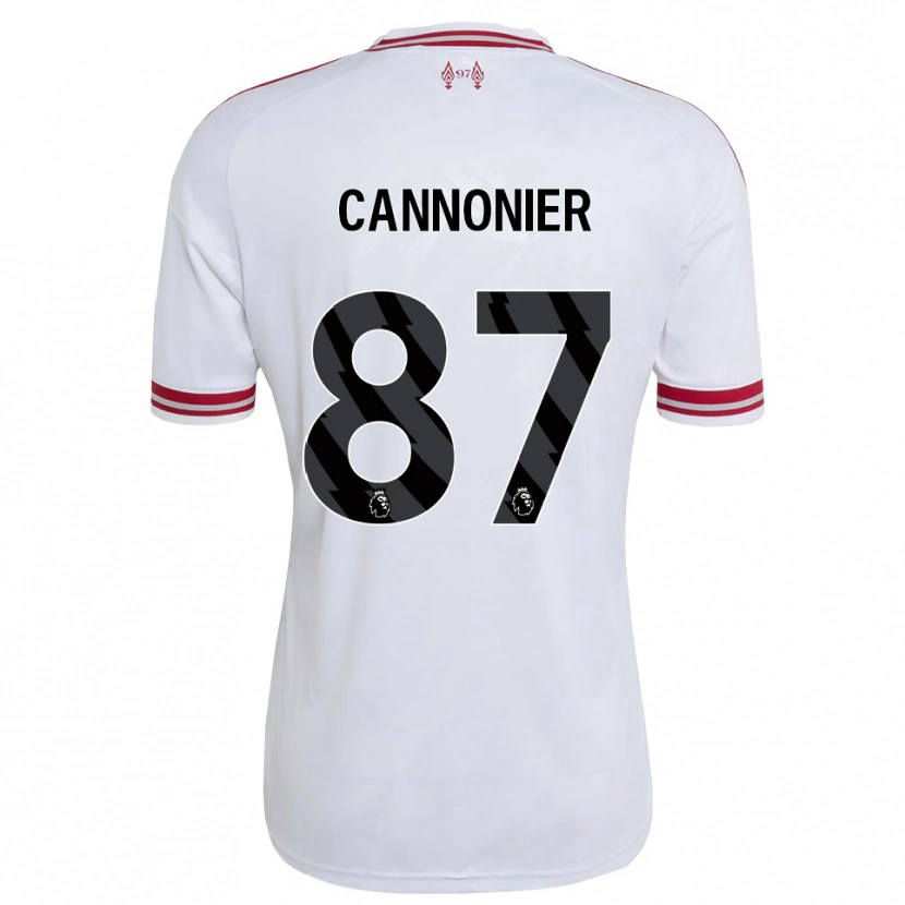 Danxen Kobiety Oakley Cannonier #87 Czerwony Biały Wyjazdowa Koszulka 2026/27 Koszulki Klubowe