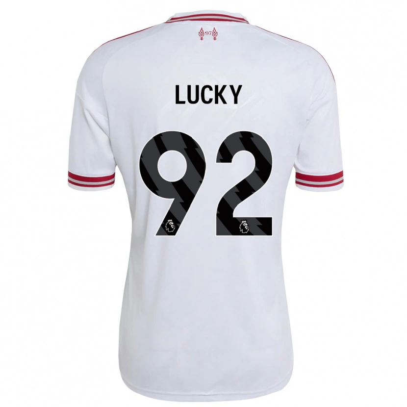 Danxen Kobiety Wellity Lucky #92 Czerwony Biały Wyjazdowa Koszulka 2026/27 Koszulki Klubowe