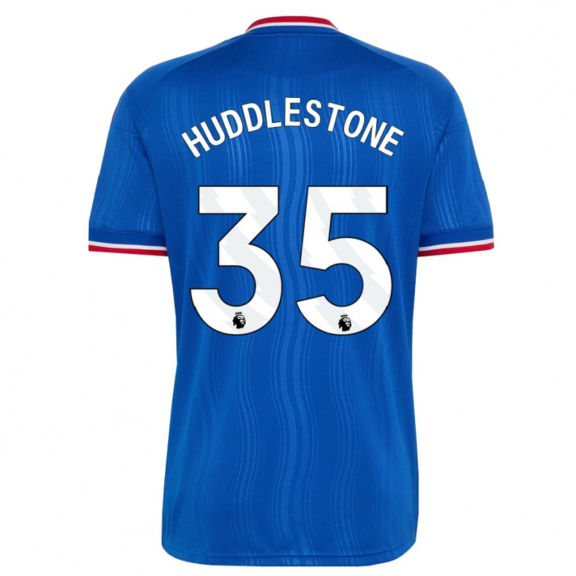 Danxen Kobiety Tom Huddlestone #35 Niebieski Biały Czerwony Wyjazdowa Koszulka 2026/27 Koszulki Klubowe