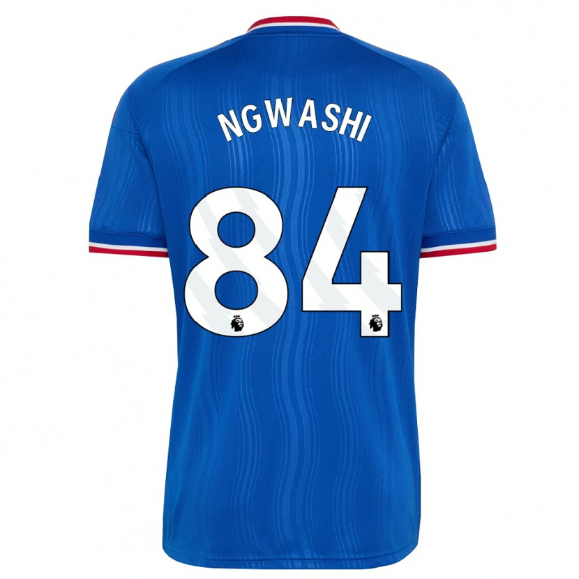 Danxen Kobiety Jayden Ngwashi #84 Niebieski Biały Czerwony Wyjazdowa Koszulka 2026/27 Koszulki Klubowe