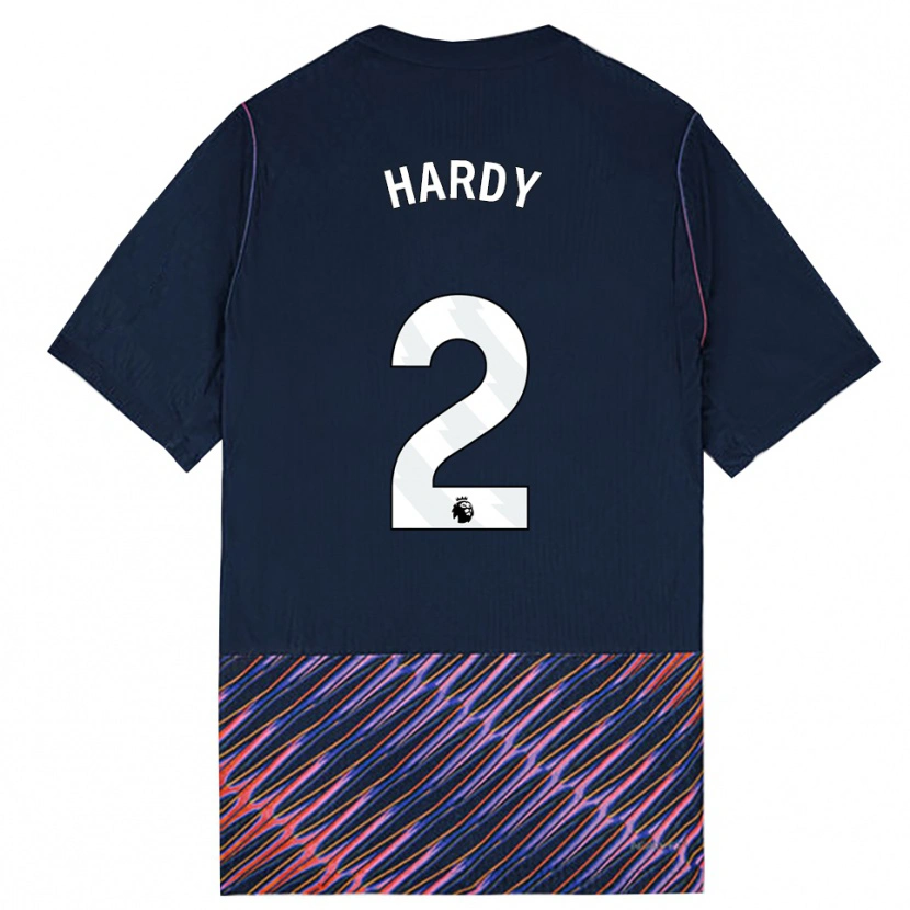 Danxen Kobiety Malachi Hardy #2 Królewski Niebieski Biały Wyjazdowa Koszulka 2026/27 Koszulki Klubowe