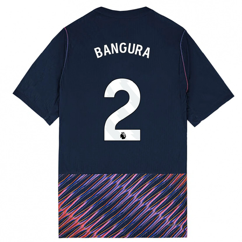 Danxen Kobiety Samal Bangura #2 Królewski Niebieski Biały Wyjazdowa Koszulka 2026/27 Koszulki Klubowe