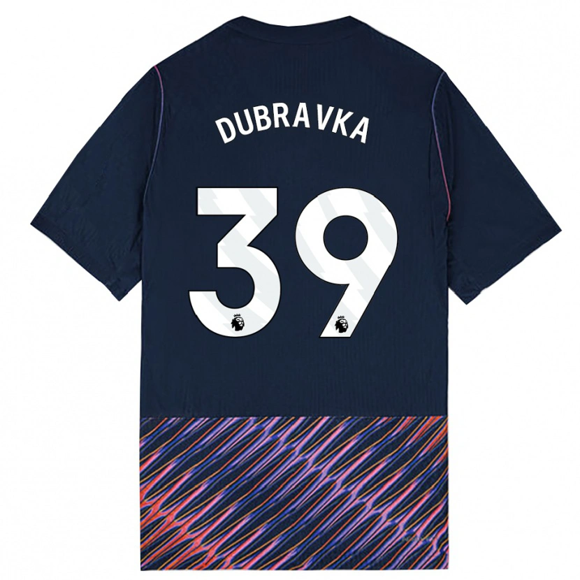 Danxen Kobiety Martin Dúbravka #39 Królewski Niebieski Biały Wyjazdowa Koszulka 2026/27 Koszulki Klubowe