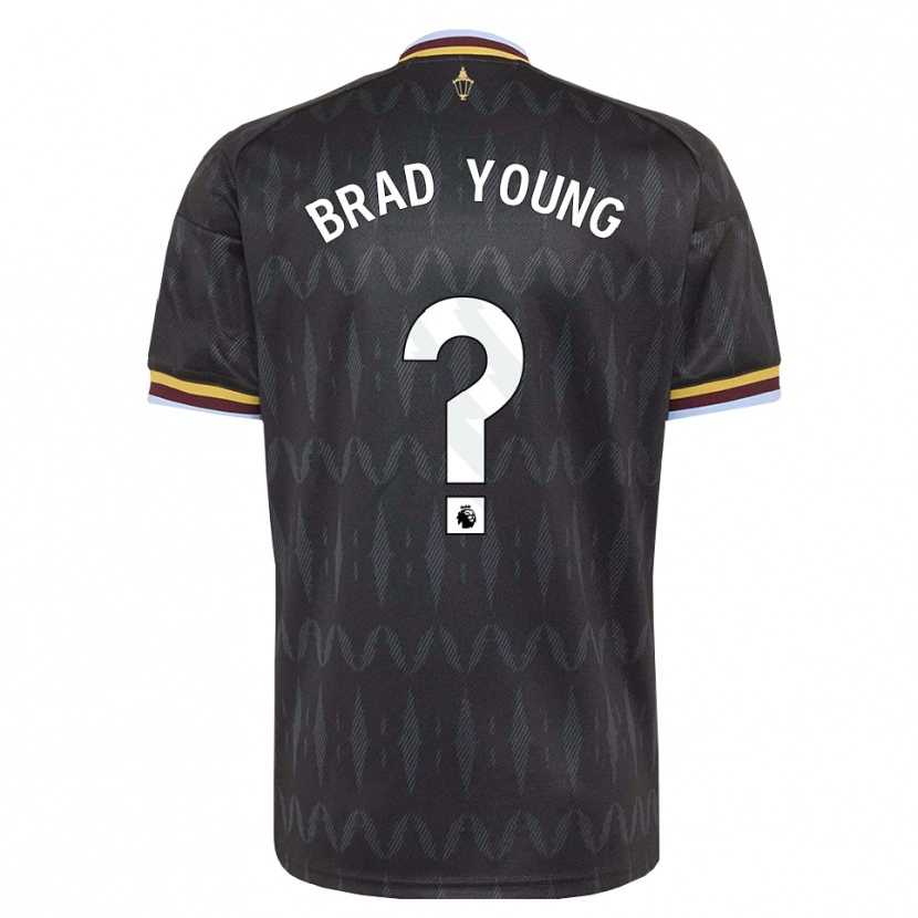 Danxen Kobiety Brad Young #0 Niebieski Chaber Czarny Żółty Wyjazdowa Koszulka 2026/27 Koszulki Klubowe
