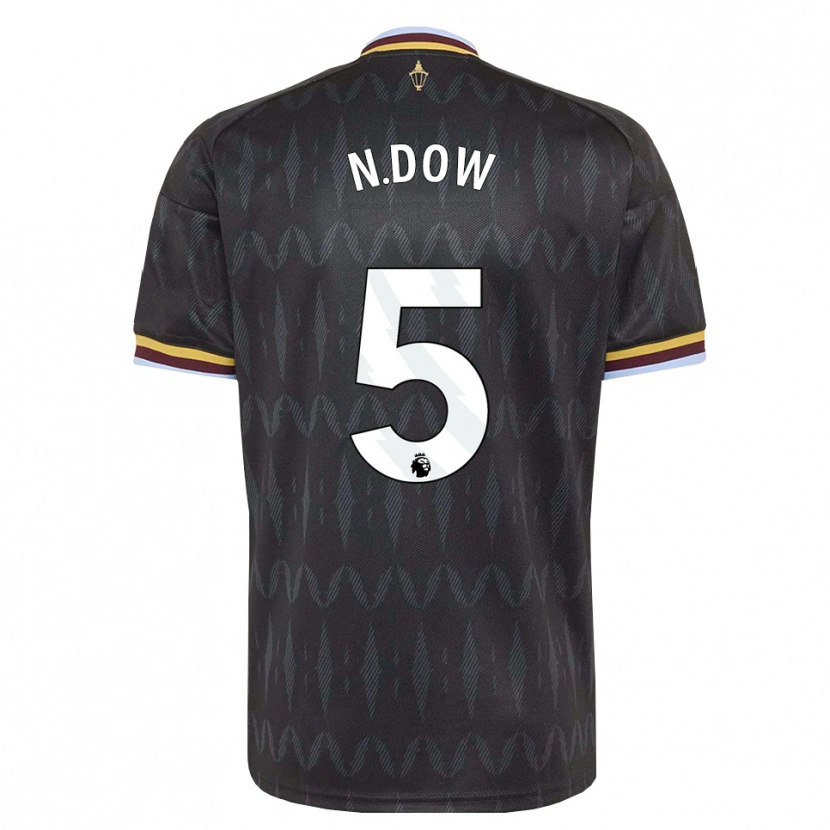 Danxen Kobiety Elisha N'dow #5 Niebieski Chaber Czarny Żółty Wyjazdowa Koszulka 2026/27 Koszulki Klubowe