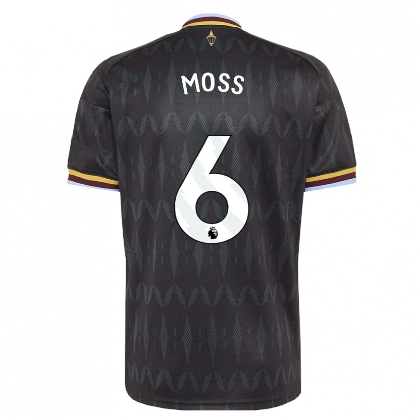 Danxen Kobiety Lennon Moss #6 Niebieski Chaber Czarny Żółty Wyjazdowa Koszulka 2026/27 Koszulki Klubowe