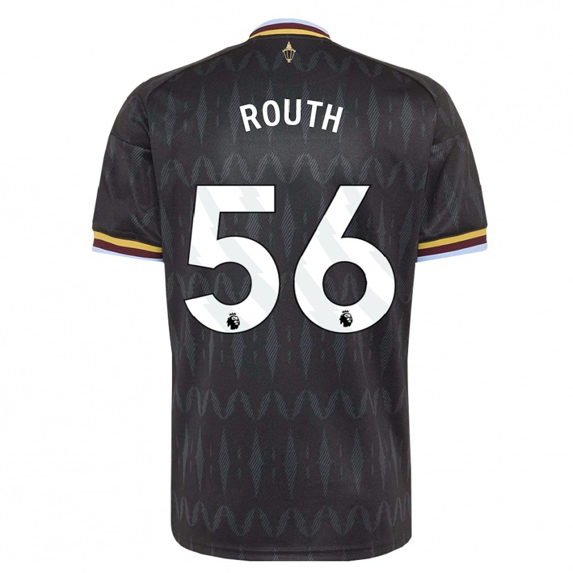 Danxen Kobiety Leon Routh #56 Niebieski Chaber Czarny Żółty Wyjazdowa Koszulka 2026/27 Koszulki Klubowe