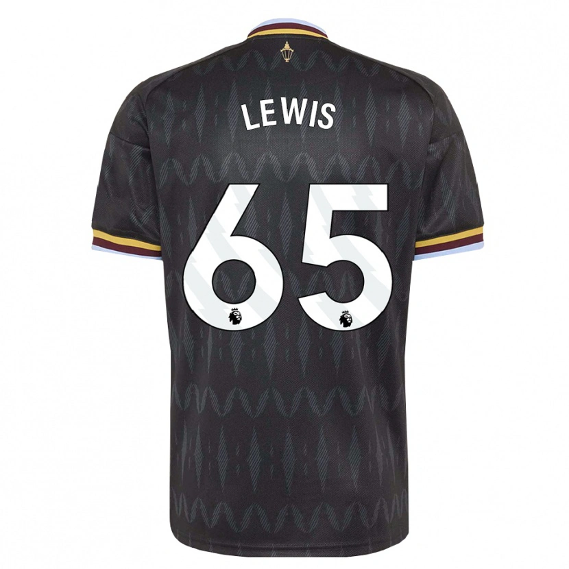 Danxen Kobiety Sam Lewis #65 Niebieski Chaber Czarny Żółty Wyjazdowa Koszulka 2026/27 Koszulki Klubowe