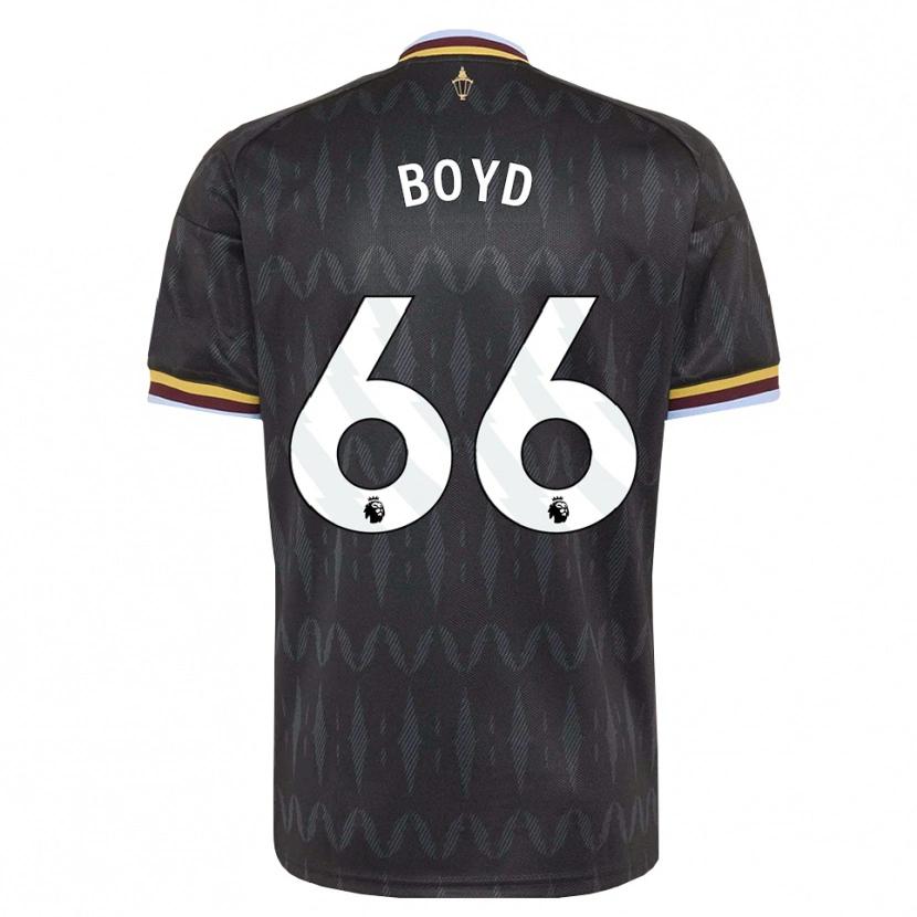Danxen Kobiety Fletcher Boyd #66 Niebieski Chaber Czarny Żółty Wyjazdowa Koszulka 2026/27 Koszulki Klubowe