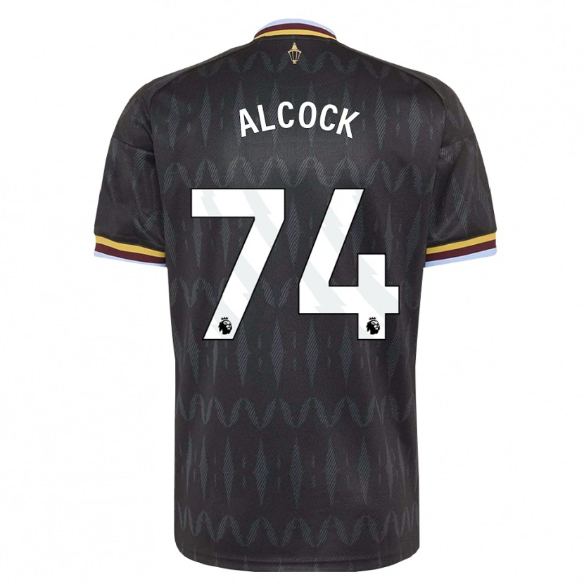 Danxen Kobiety Todd Alcock #74 Niebieski Chaber Czarny Żółty Wyjazdowa Koszulka 2026/27 Koszulki Klubowe