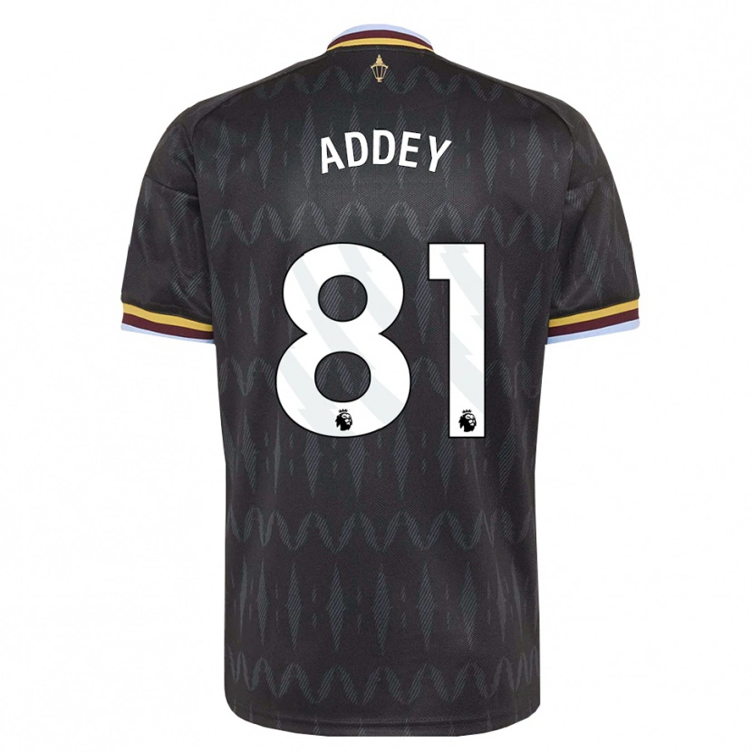 Danxen Kobiety Farid Addey #81 Niebieski Chaber Czarny Żółty Wyjazdowa Koszulka 2026/27 Koszulki Klubowe