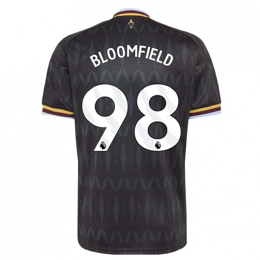 Danxen Kobiety Teddie Bloomfield #98 Niebieski Chaber Czarny Żółty Wyjazdowa Koszulka 2026/27 Koszulki Klubowe