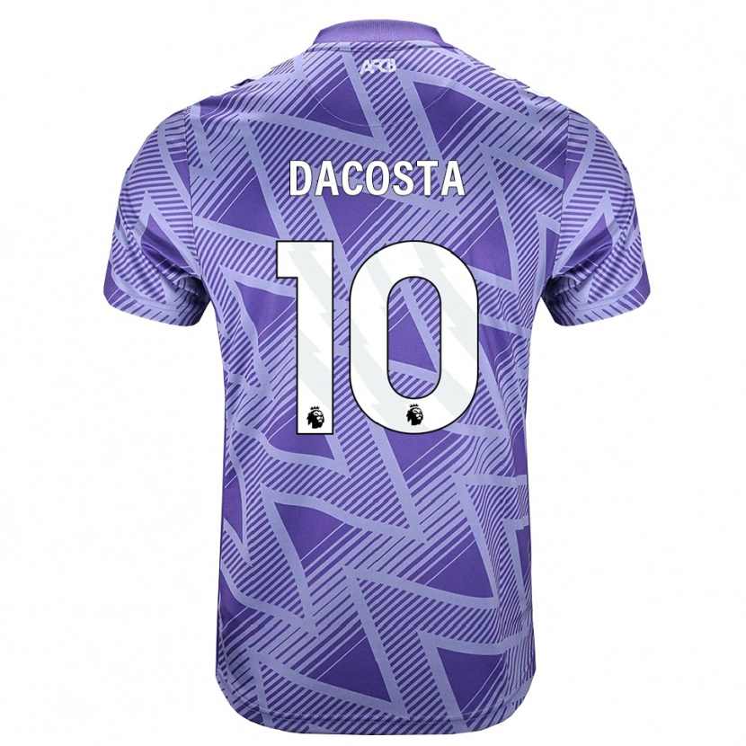 Danxen Kobiety Michael Dacosta #10 Bladożółty Biały Wyjazdowa Koszulka 2026/27 Koszulki Klubowe