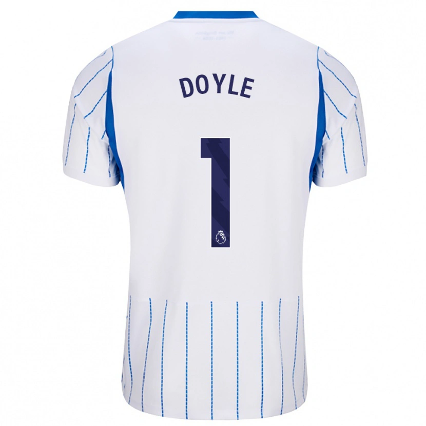 Danxen Kobiety Liam Doyle #1 Niebieski Chaber Biały Wyjazdowa Koszulka 2026/27 Koszulki Klubowe