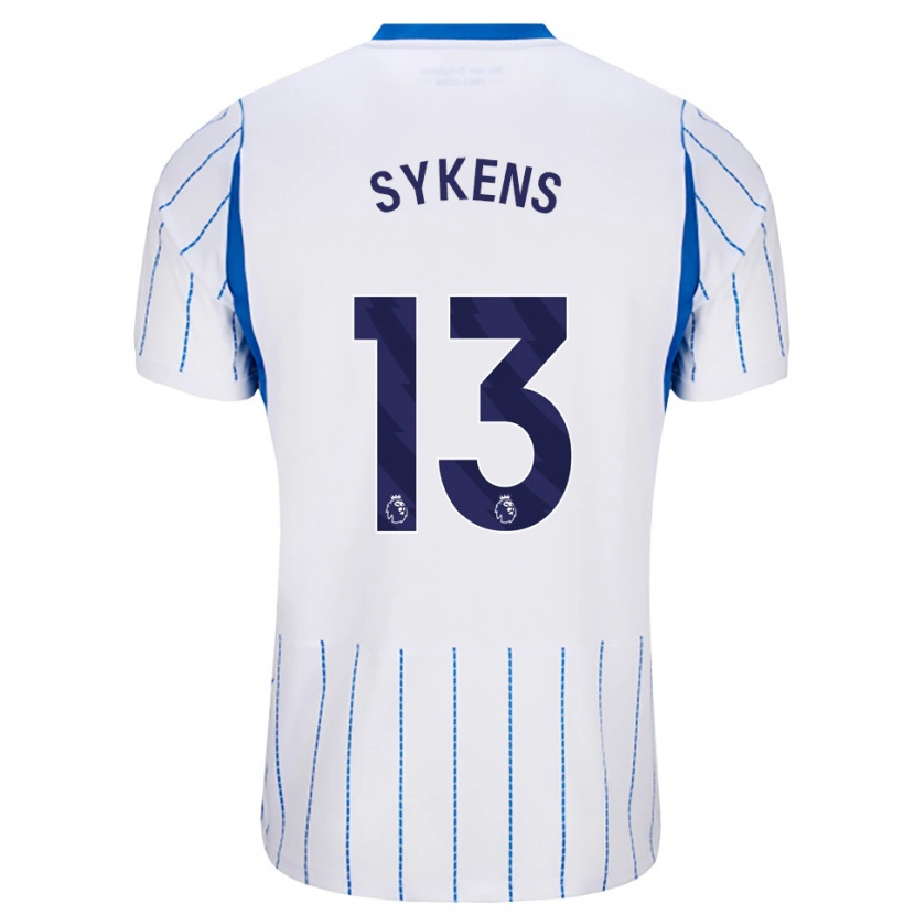 Danxen Kobiety Rory Sykens #13 Niebieski Chaber Biały Wyjazdowa Koszulka 2026/27 Koszulki Klubowe