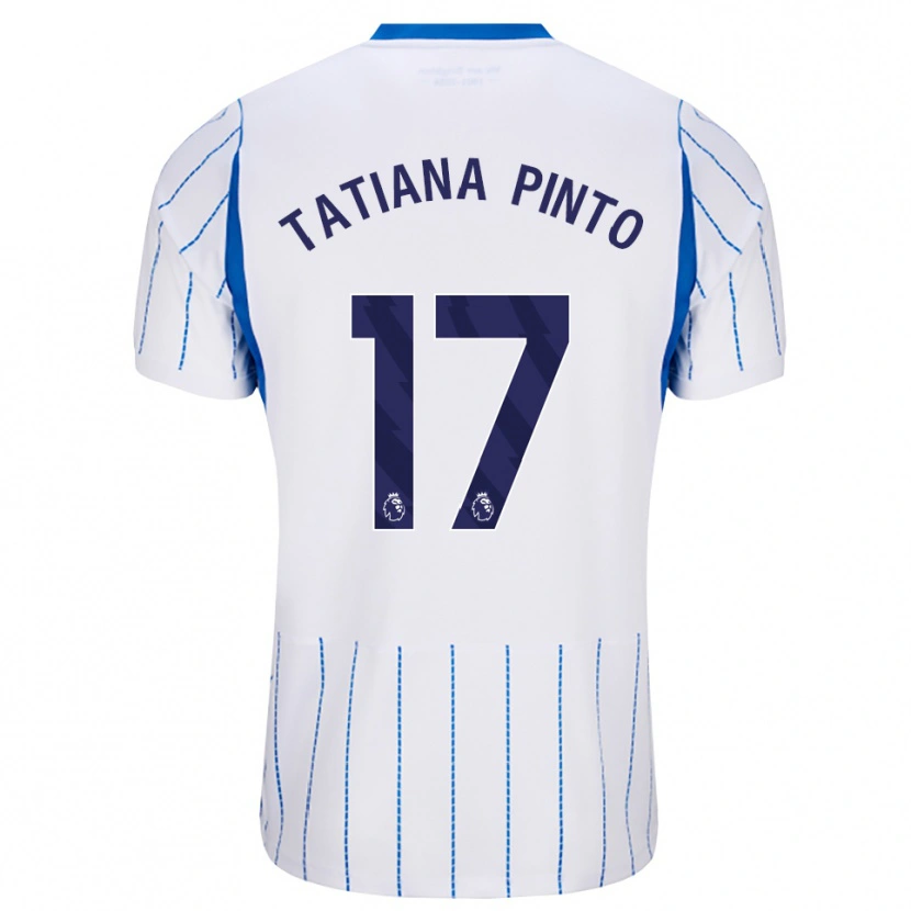 Danxen Kobiety Tatiana Vanessa Ferreira Pinto #17 Niebieski Chaber Biały Wyjazdowa Koszulka 2026/27 Koszulki Klubowe