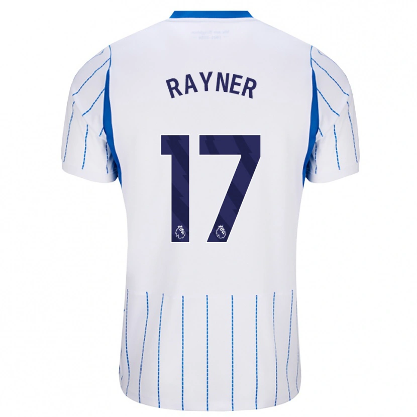 Danxen Kobiety Bex Rayner #17 Niebieski Chaber Biały Wyjazdowa Koszulka 2026/27 Koszulki Klubowe