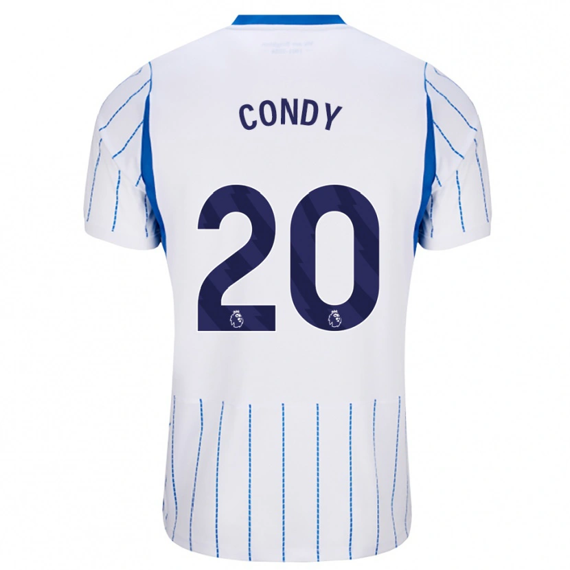 Danxen Kobiety Chris Condy #20 Niebieski Chaber Biały Wyjazdowa Koszulka 2026/27 Koszulki Klubowe