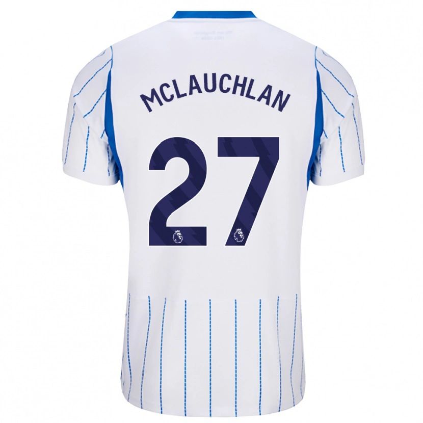 Danxen Kobiety Rachel Mclauchlan #27 Niebieski Chaber Biały Wyjazdowa Koszulka 2026/27 Koszulki Klubowe