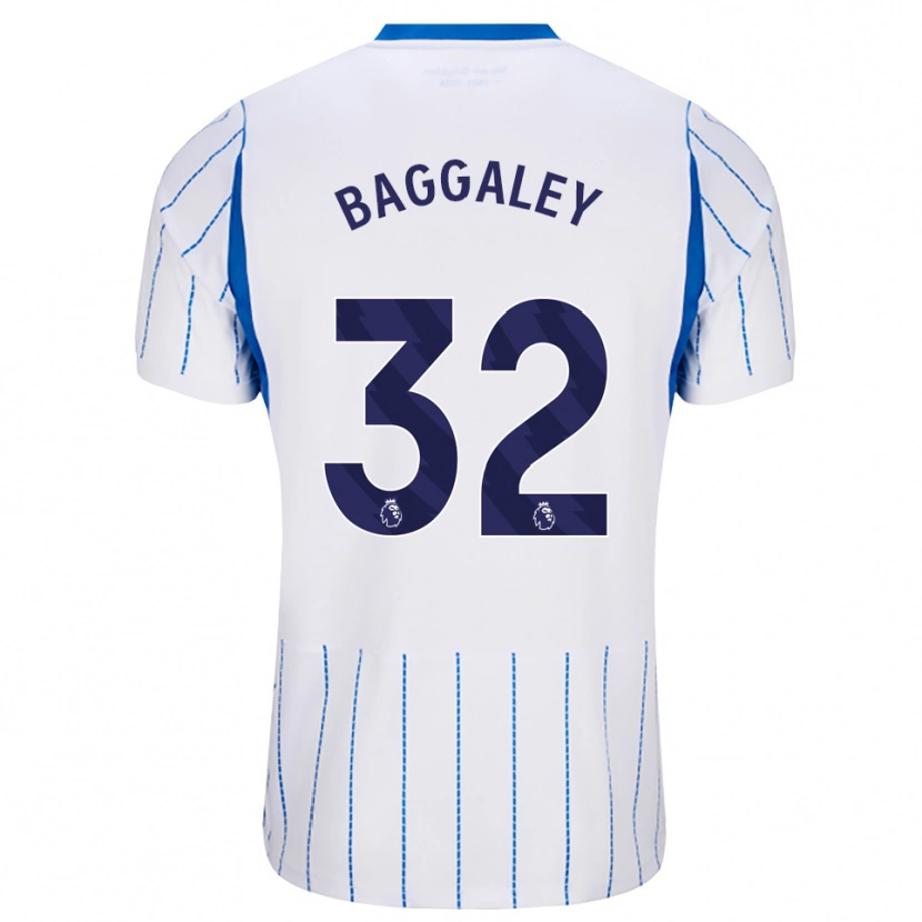 Danxen Kobiety Sophie Baggaley #32 Niebieski Chaber Biały Wyjazdowa Koszulka 2026/27 Koszulki Klubowe